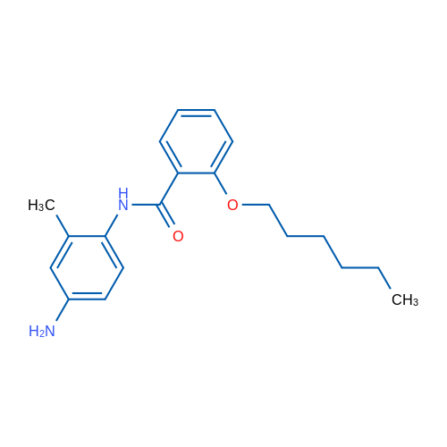N-(4-Amino-2-methylphenyl)-2-(hexyloxy)benzamide 5g