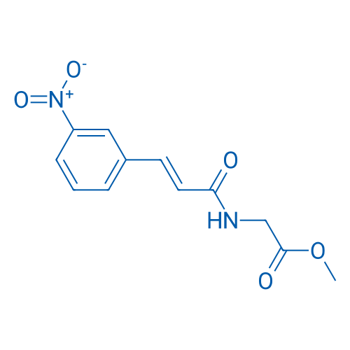 Methyl 2-[(2E)-3-(3-nitrophenyl)prop-2-enamido]acetate 1g