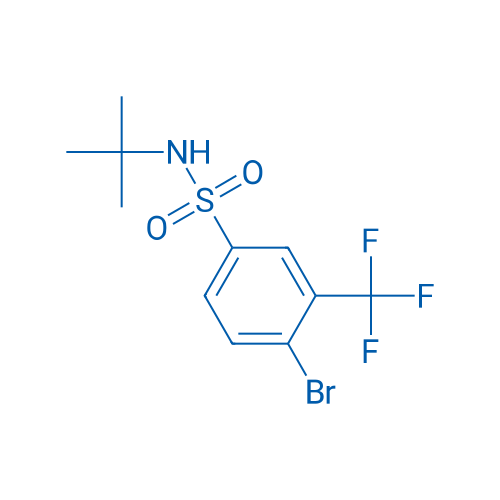 4-Bromo-N-(tert-butyl)-3-(trifluoromethyl)benzenesulfonamide 1g