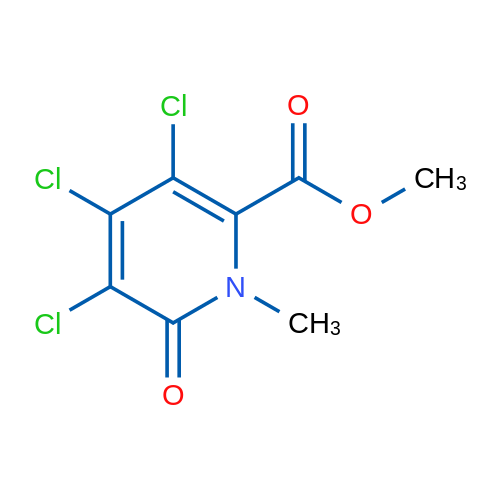 Methyl 3,4,5-trichloro-1-methyl-6-oxo-1,6-dihydropyridine-2-carboxylate 1g