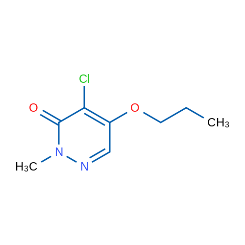 4-Chloro-2-methyl-5-propoxy-2,3-dihydropyridazin-3-one 2mg