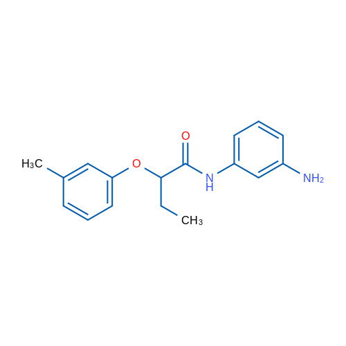N-(3-Aminophenyl)-2-(m-tolyloxy)butanamide 5g