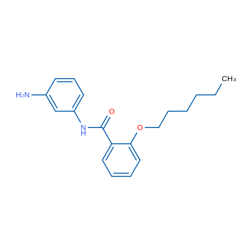 N-(3-Aminophenyl)-2-(hexyloxy)benzamide 5g
