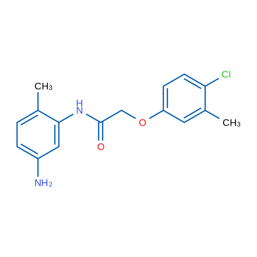 N-(5-Amino-2-methylphenyl)-2-(4-chloro-3-methylphenoxy)acetamide 1g