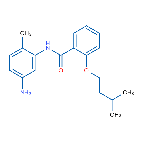 N-(5-Amino-2-methylphenyl)-2-(isopentyloxy)benzamide 5g