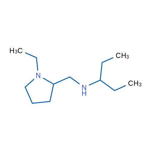 [(1-Ethylpyrrolidin-2-yl)methyl](pentan-3-yl)amine 250mg