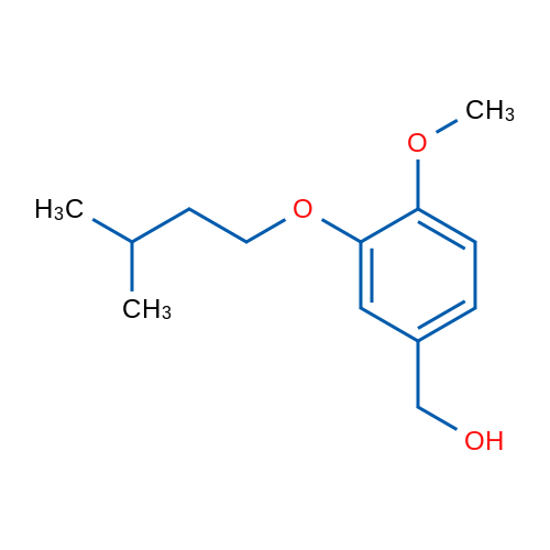 (3-(Isopentyloxy)-4-methoxyphenyl)methanol 1g