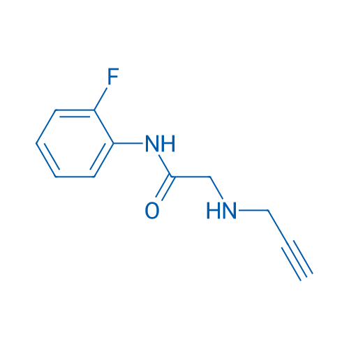 N-(2-Fluorophenyl)-2-[(prop-2-yn-1-yl)amino]acetamide 1g