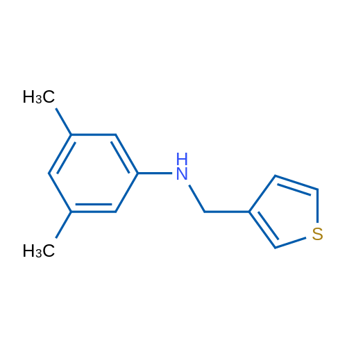 3,5-Dimethyl-N-(thiophen-3-ylmethyl)aniline 1g