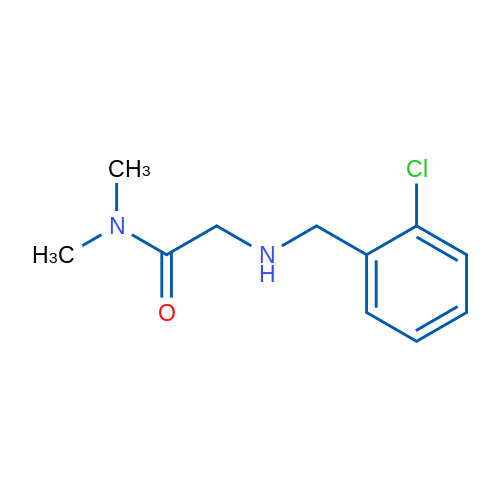 2-{[(2-chlorophenyl)methyl]amino}-N,N-dimethylacetamide 5g