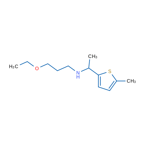 (3-Ethoxypropyl)[1-(5-methylthiophen-2-yl)ethyl]amine 1g