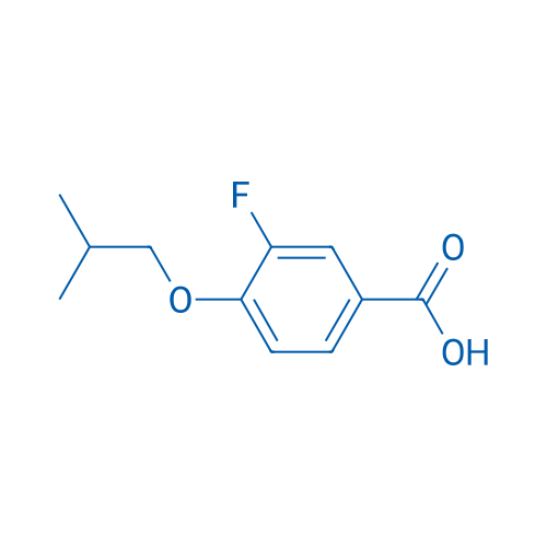3-Fluoro-4-isobutoxybenzoic acid 5g