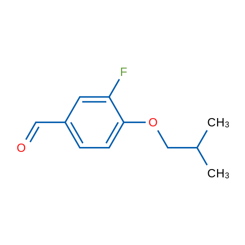 3-Fluoro-4-isobutoxybenzaldehyde 5g