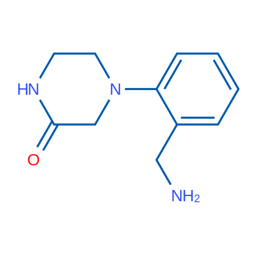 4-(2-(Aminomethyl)phenyl)piperazin-2-one 5g
