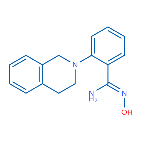 2-(3,4-Dihydroisoquinolin-2(1H)-yl)-N'-hydroxybenzimidamide 5g