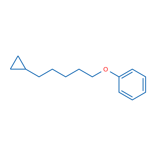 ((5-Cyclopropylpentyl)oxy)benzene 1g