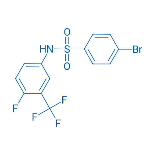 4-Bromo-N-(4-fluoro-3-(trifluoromethyl)phenyl)benzenesulfonamide 250mg