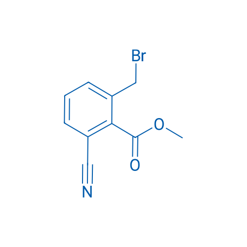 Methyl 2-(bromomethyl)-6-cyanobenzoate 250mg