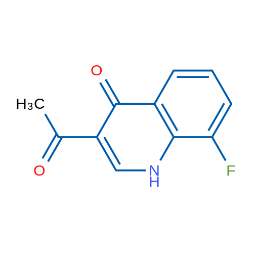 3-Acetyl-8-fluoroquinolin-4(1H)-one 1g