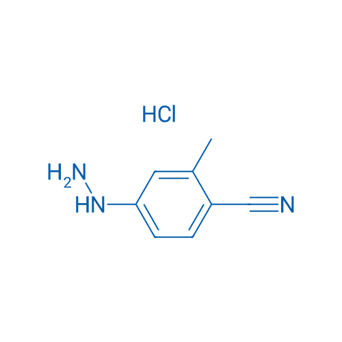 4-Hydrazinyl-2-methylbenzonitrile hydrochloride 1g