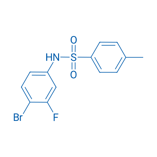 N-(4-bromo-3-fluorophenyl)-4-methylbenzenesulfonamide 250mg