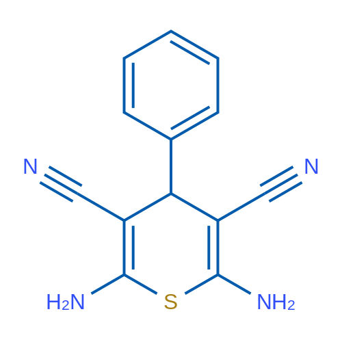 2,6-Diamino-4-phenyl-4H-thiopyran-3,5-dicarbonitrile 1g