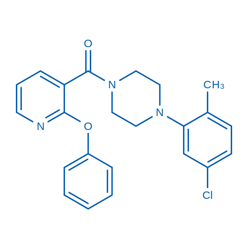 1-(5-Chloro-2-methylphenyl)-4-(2-phenoxypyridine-3-carbonyl)piperazine 5mg