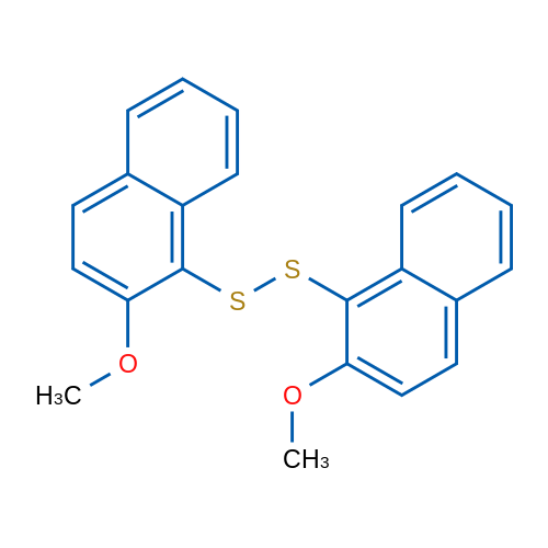 2-Methoxy-1-[(2-methoxynaphthalen-1-yl)disulfanyl]naphthalene 1g