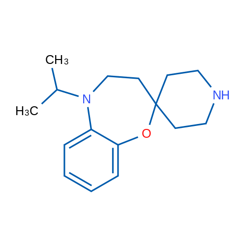 5-Isopropyl-4,5-dihydro-3H-spiro[benzo[b][1,4]oxazepine-2,4'-piperidine] 1g