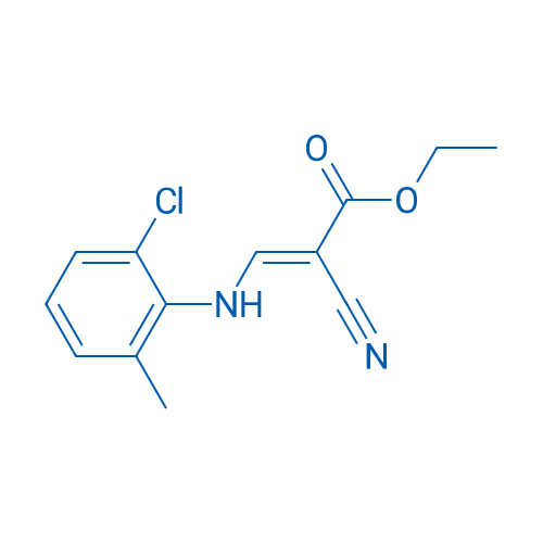 Ethyl (2E)-3-[(2-chloro-6-methylphenyl)amino]-2-cyanoprop-2-enoate 1g