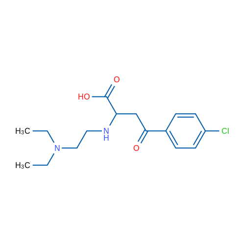 4-(4-Chlorophenyl)-2-{[2-(diethylamino)ethyl]amino}-4-oxobutanoic acid 1g