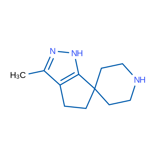 3-Methyl-4,5-dihydro-1H-spiro[cyclopenta[c]pyrazole-6,4'-piperidine] 1g