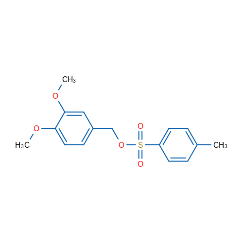 3,4-Dimethoxybenzyl 4-methylbenzenesulfonate 1g