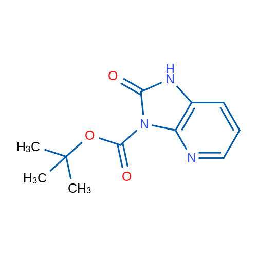 tert-Butyl 2-oxo-1H-imidazo[4,5-b]pyridine-3(2H)-carboxylate 250mg