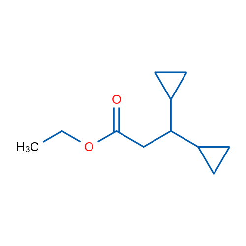 Ethyl 3,3-dicyclopropylpropanoate 1g