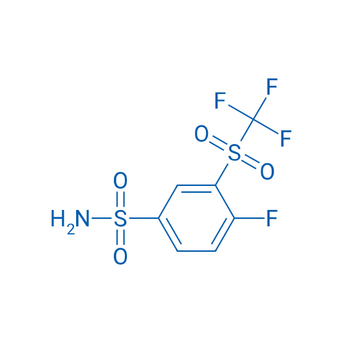 4-Fluoro-3-((trifluoromethyl)sulfonyl)benzenesulfonamide 10g