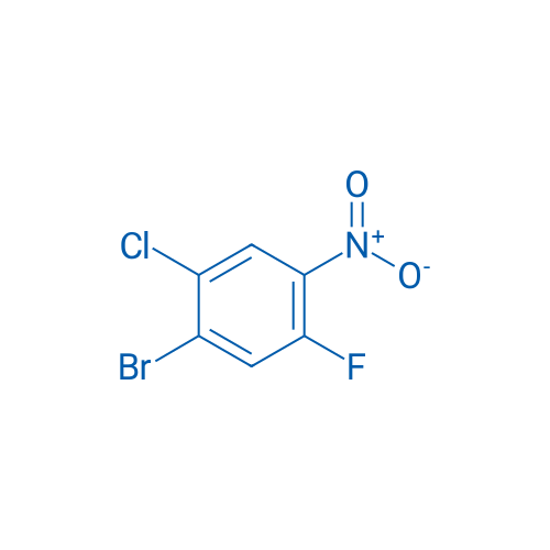 1-Bromo-2-chloro-5-fluoro-4-nitrobenzene 250mg