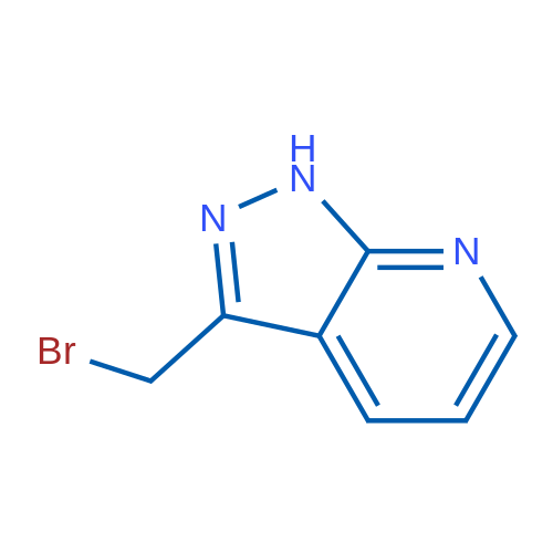 3-(Bromomethyl)-1H-pyrazolo[3,4-b]pyridine 1g