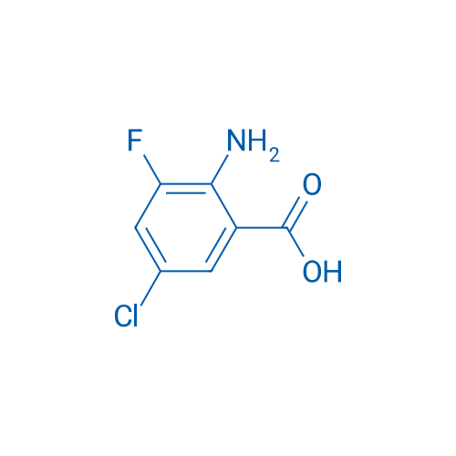 2-Amino-5-chloro-3-fluorobenzoic acid 1g