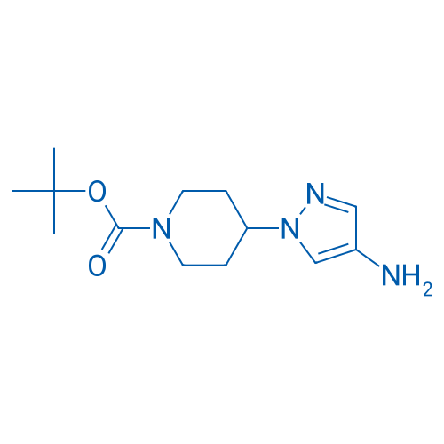 tert-Butyl 4-(4-amino-1H-pyrazol-1-yl)piperidine-1-carboxylate 1g