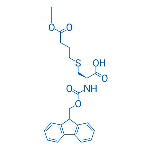 Fmoc-L-Cys(PrCO-OtBu)-OH 100mg