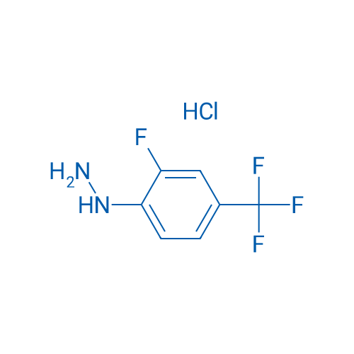 (2-Fluoro-4-(trifluoromethyl)phenyl)hydrazine hydrochloride 250mg