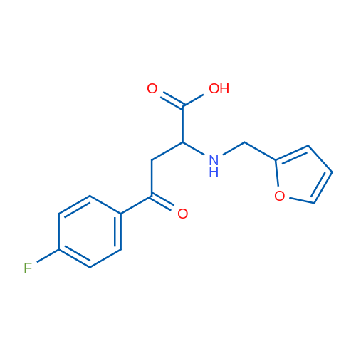 4-(4-Fluorophenyl)-2-{[(furan-2-yl)methyl]amino}-4-oxobutanoic acid 1g