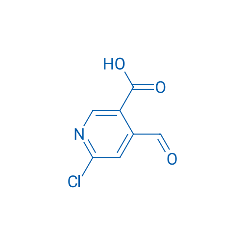 6-Chloro-4-formylnicotinic acid 100mg