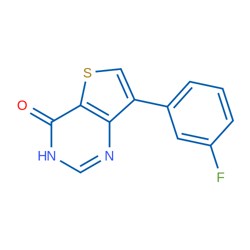 7-(3-Fluorophenyl)-3H,4H-thieno[3,2-d]pyrimidin-4-one 1g