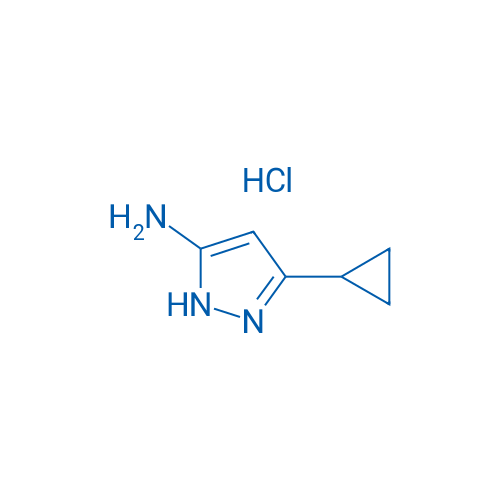3-Cyclopropyl-1H-pyrazol-5-amine hydrochloride 1g
