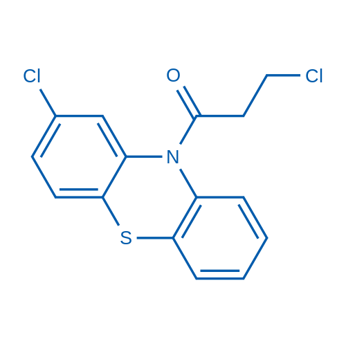 3-Chloro-1-(2-chloro-10H-phenothiazin-10-yl)propan-1-one 5g
