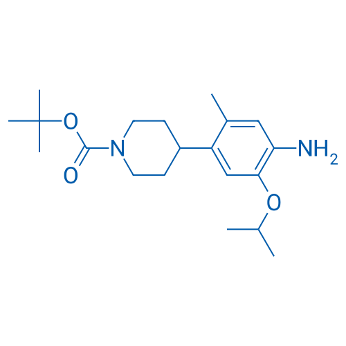 tert-Butyl 4-(4-amino-5-isopropoxy-2-methylphenyl)piperidine-1-carboxylate 5g