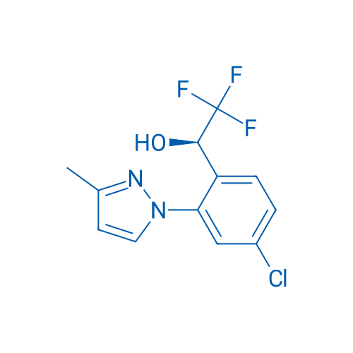 (R)-1-(4-Chloro-2-(3-methyl-1H-pyrazol-1-yl)phenyl)-2,2,2-trifluoroethan-1-ol 10g