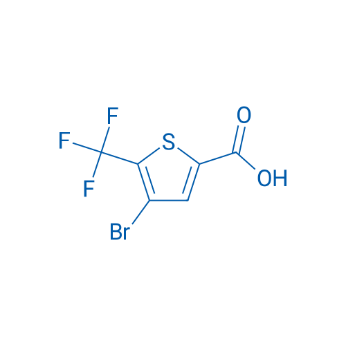4-Bromo-5-(trifluoromethyl)thiophene-2-carboxylic acid 100mg